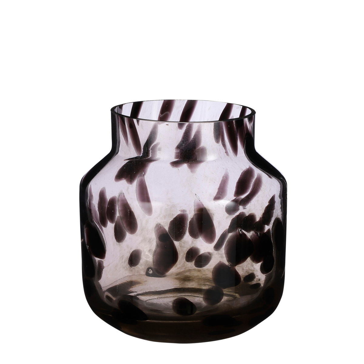 Vase Pantera - H23 x Ø21 cm - Marron