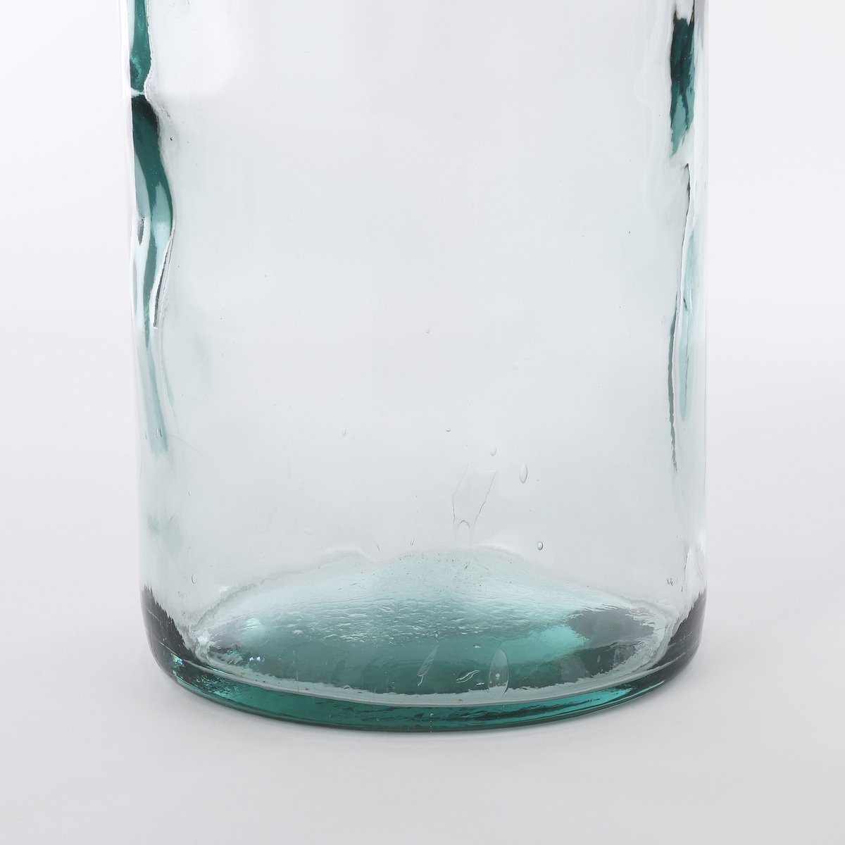 Vase Bouteille Rioja - H50 x Ø15 cm - Verre recyclé - Transparent
