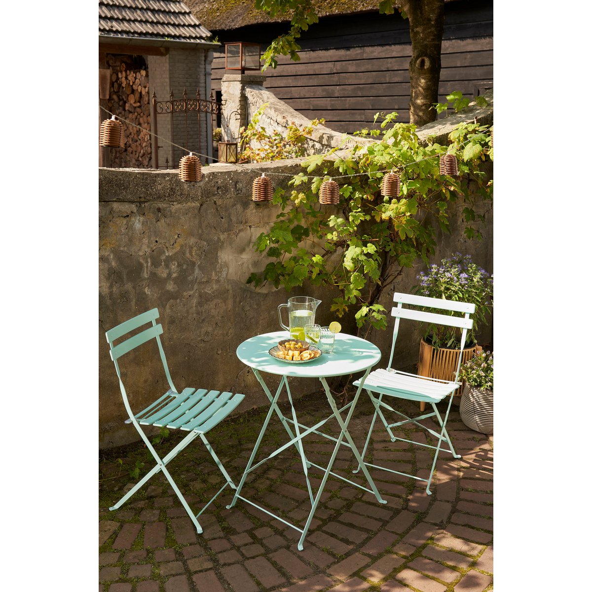 Laurence Bistroset - Ensemble de 3 - Metal - vert clair