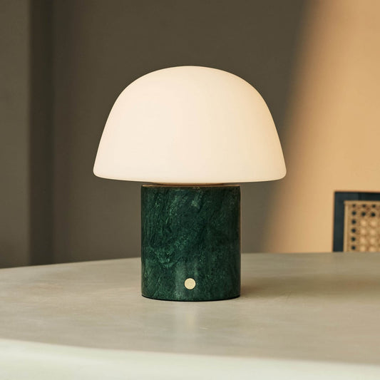 Maes Green / Verde Alpi – Lampe de table en Marbre