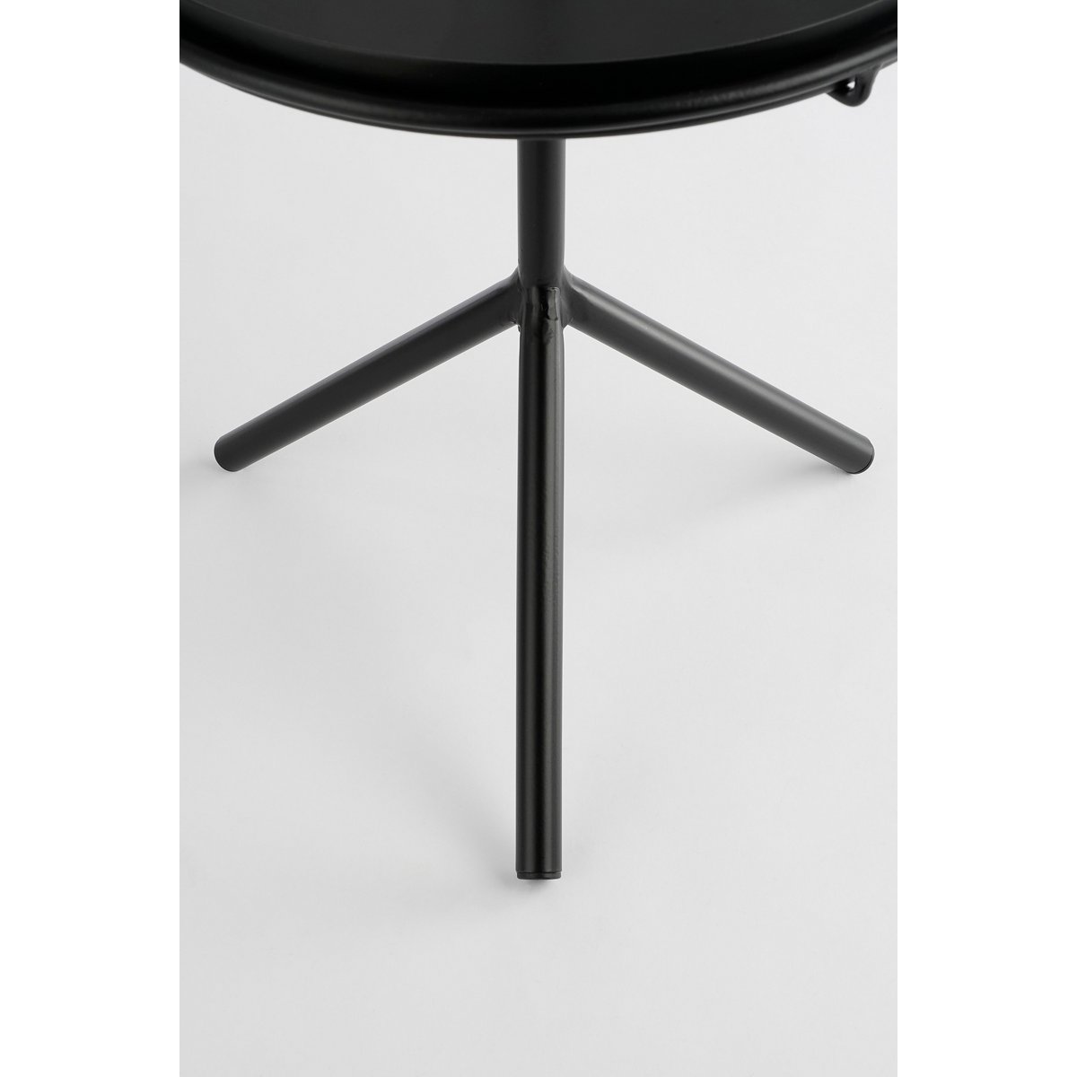 Table du plateau Aston - H40 X Ø31 cm - Metal - noir