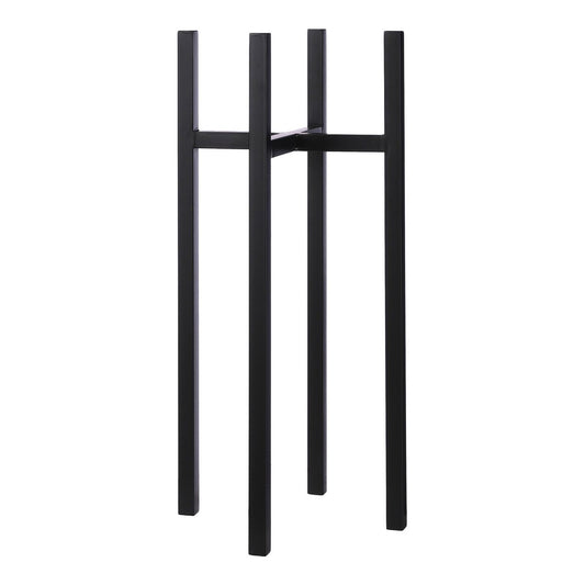 Support pour Plantes Ascot XL - L34 x L34 x H71 cm - Métal - Noir