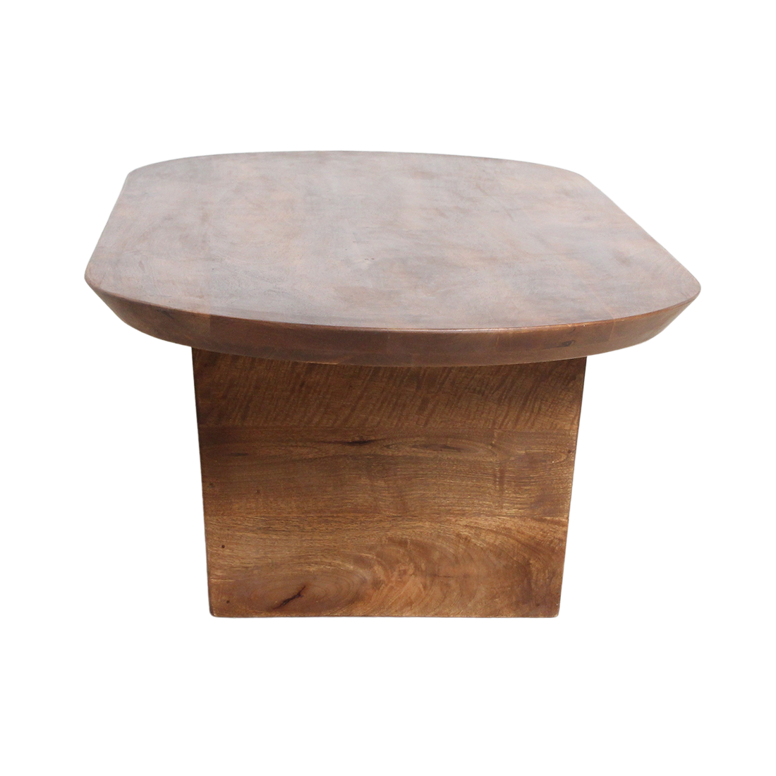 Table basse de bullnose marron
