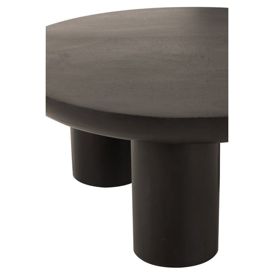 Table basse Trio - bois - noir