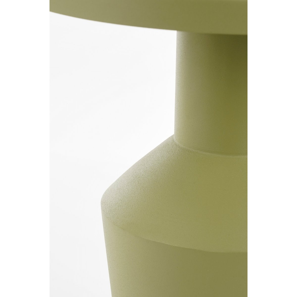 Table d'appoint Feroza - H41 X Ø34 cm - Métal - vert clair