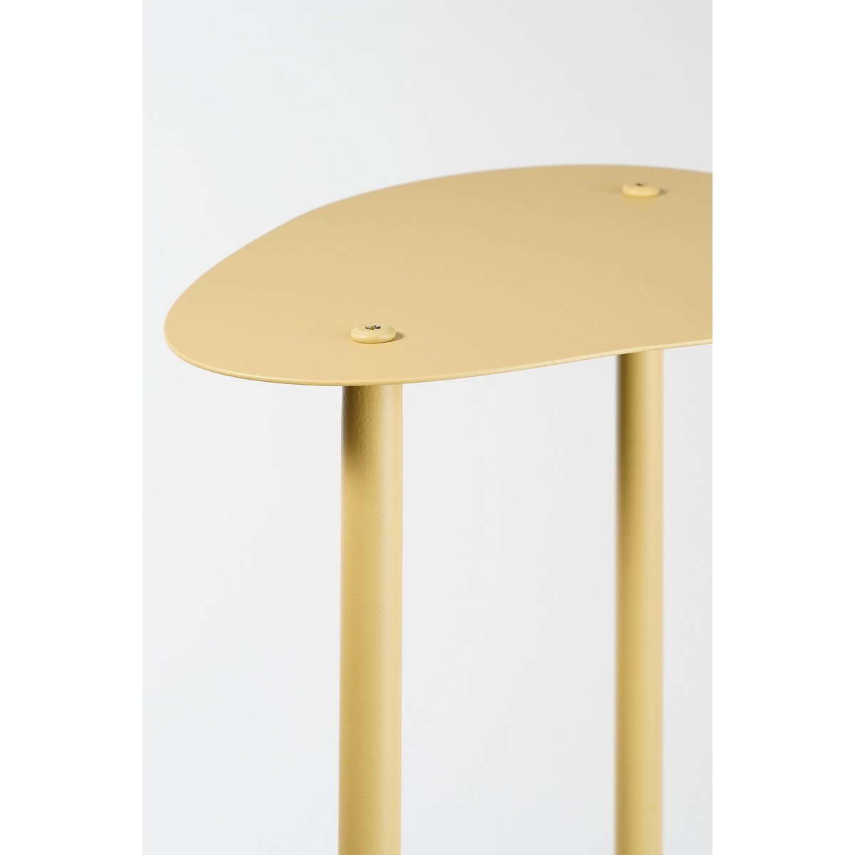 Table Plante Fonda - L48 x l27 x H140 cm - Métal - Jaune clair