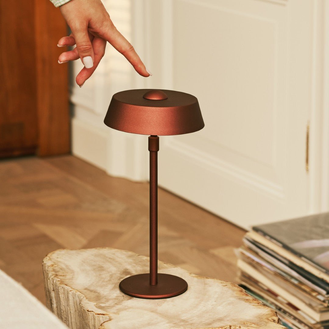 Luca Bronze - lampe rechargeable USB l minimaliste, ludique et dimmable