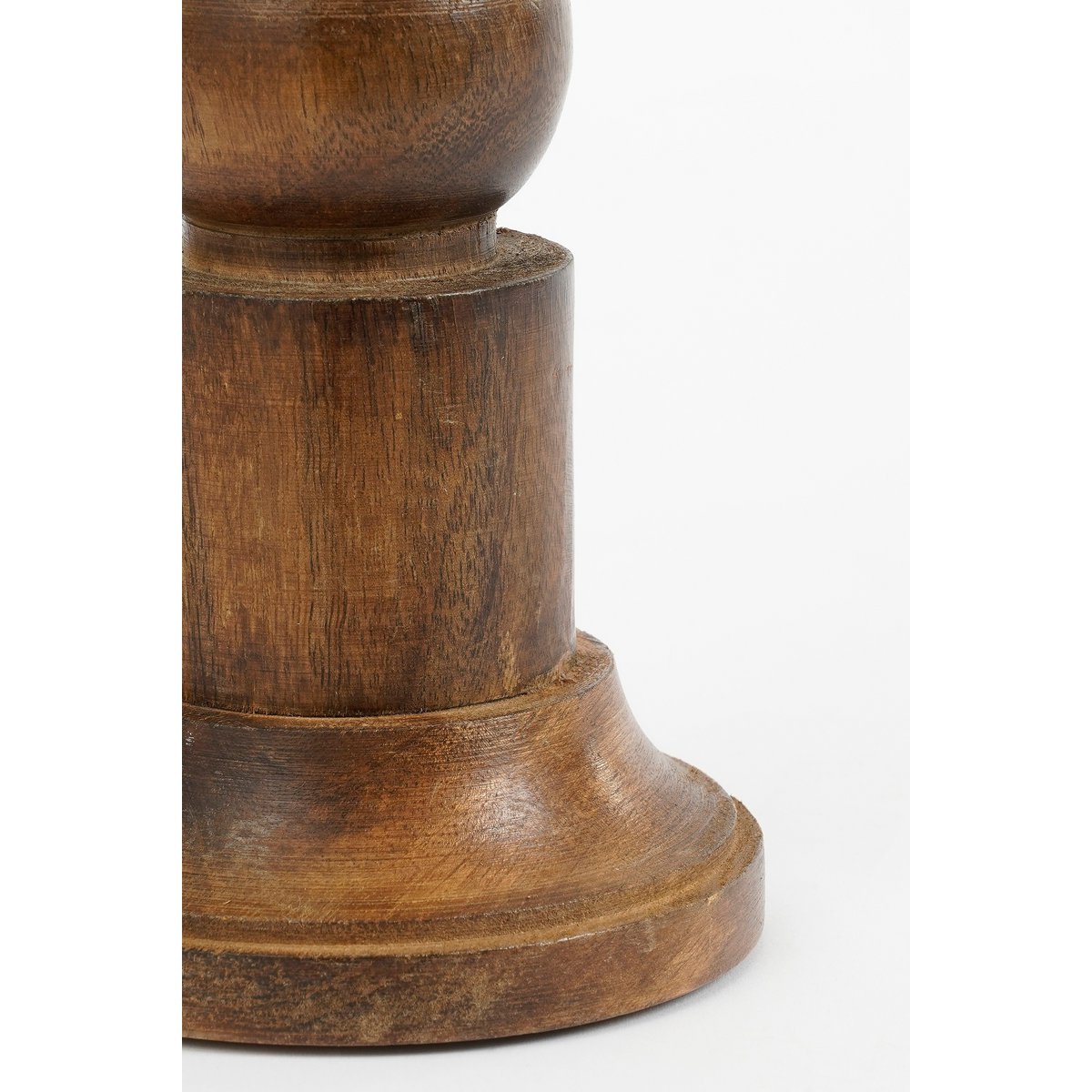 Bougeoir Philo - bois de manguier