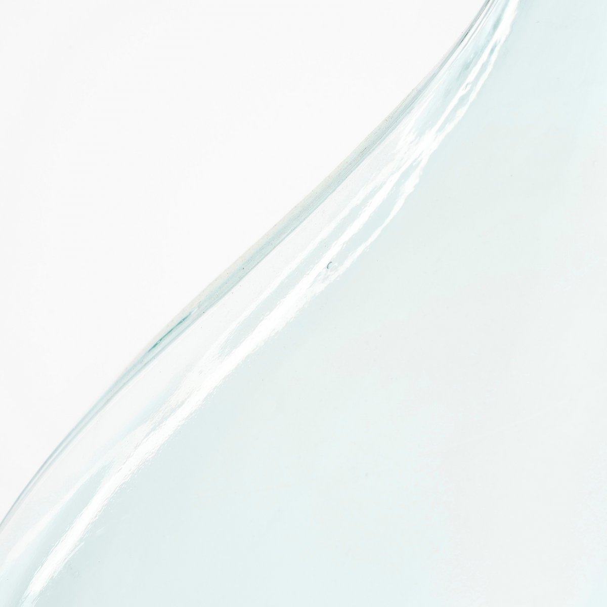 Vase Terrarium Americo - H56 x Ø40 cm - Verre recyclé - Transparent