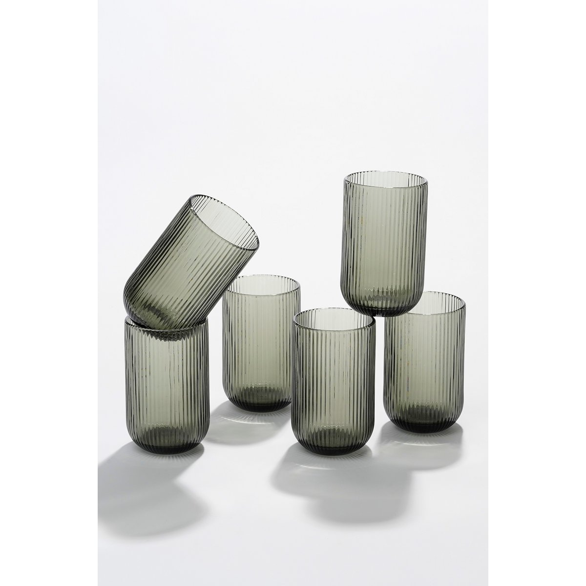 Verre à boire Merlot - 400 ml - Verre - Gris