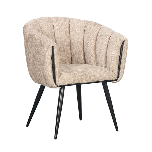 Chaise Breeze Latté (Ensemble de 2)