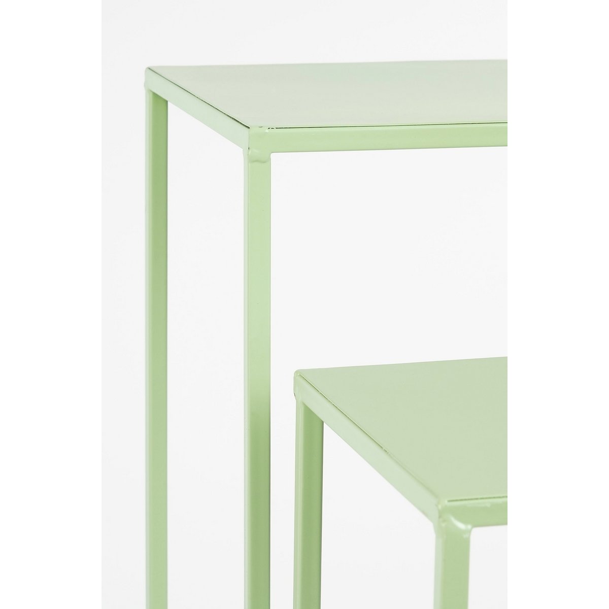 Tableau de quinty - Ensemble de 3 - L30 x B30 x H70 cm - Fer - vert clair