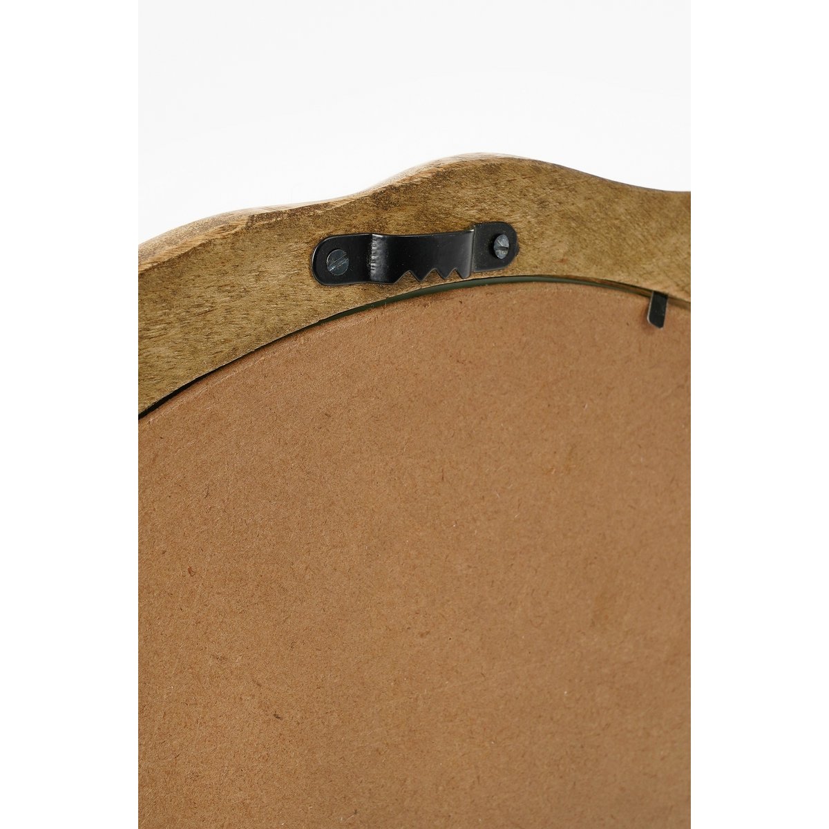 Nick Wall Mirror - L36 X B2 X H38 CM - FSC 100% - Mangohout - Brown foncé