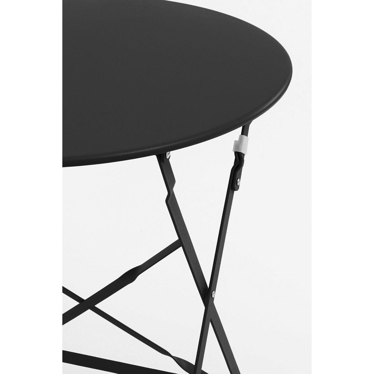 Laurence Bistro Set - Metal - Black