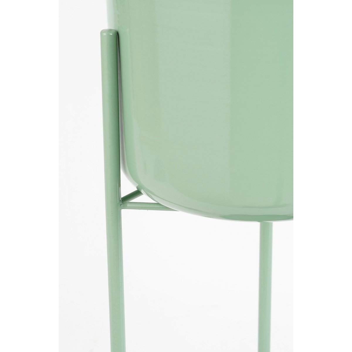 Colyn Flowerpot sur standard - H60 X Ø19 cm - Iron - Mintgroen