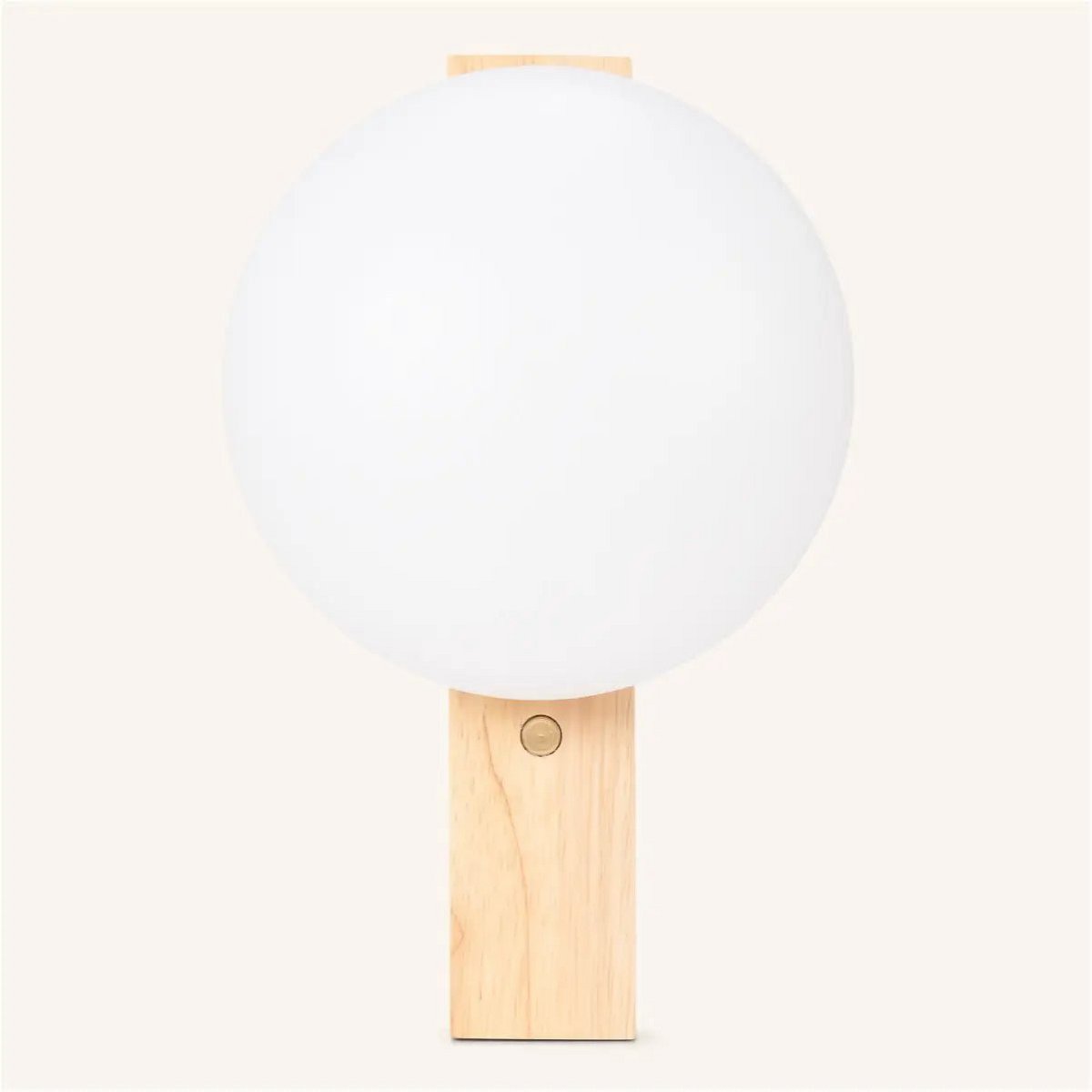 Matthew Brown Light Elemg Woodon Walless Wall Lampe - rechargeable et dimmable