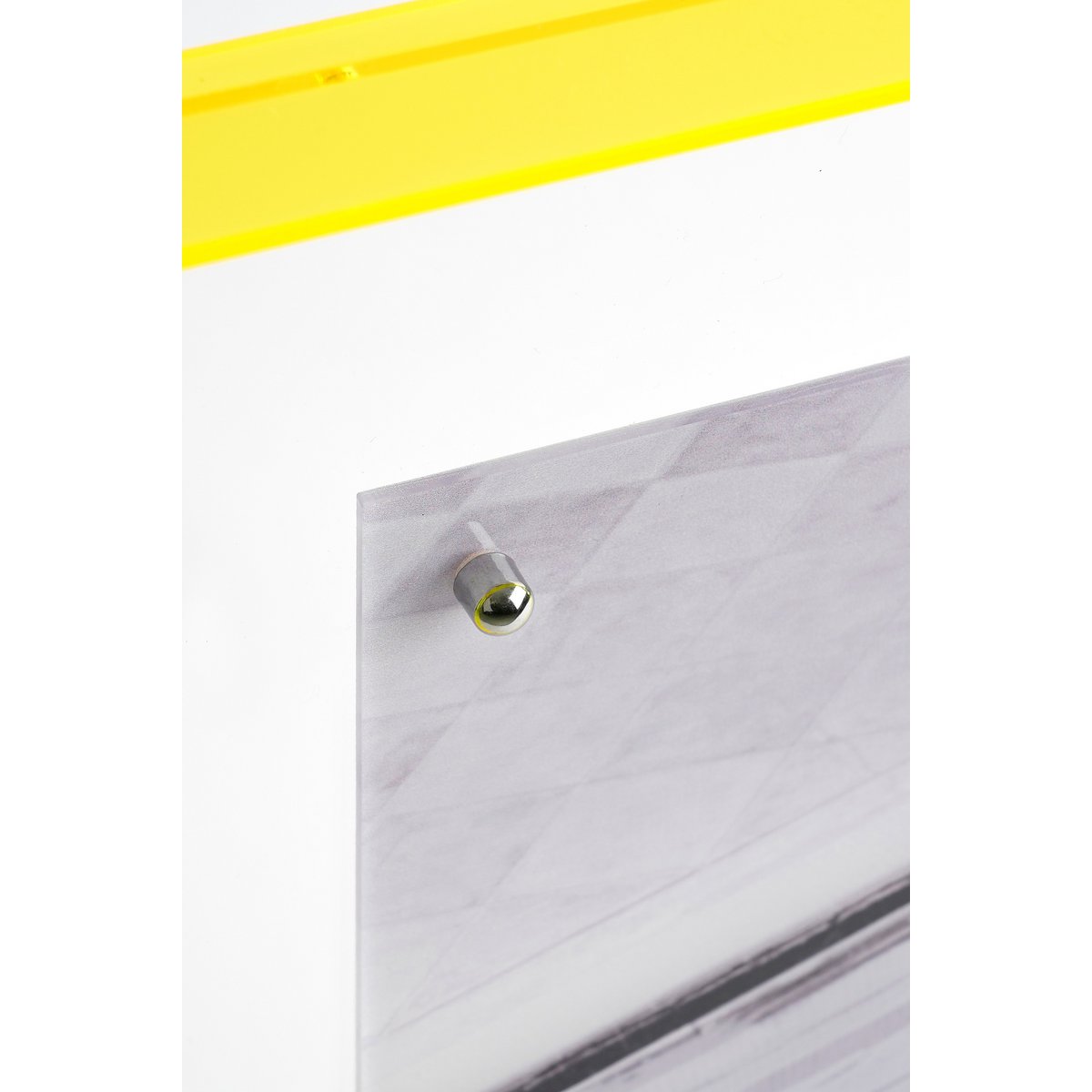 Décoration murale des femmes - L40 x B3 x H50 cm - Acrylique - Gray