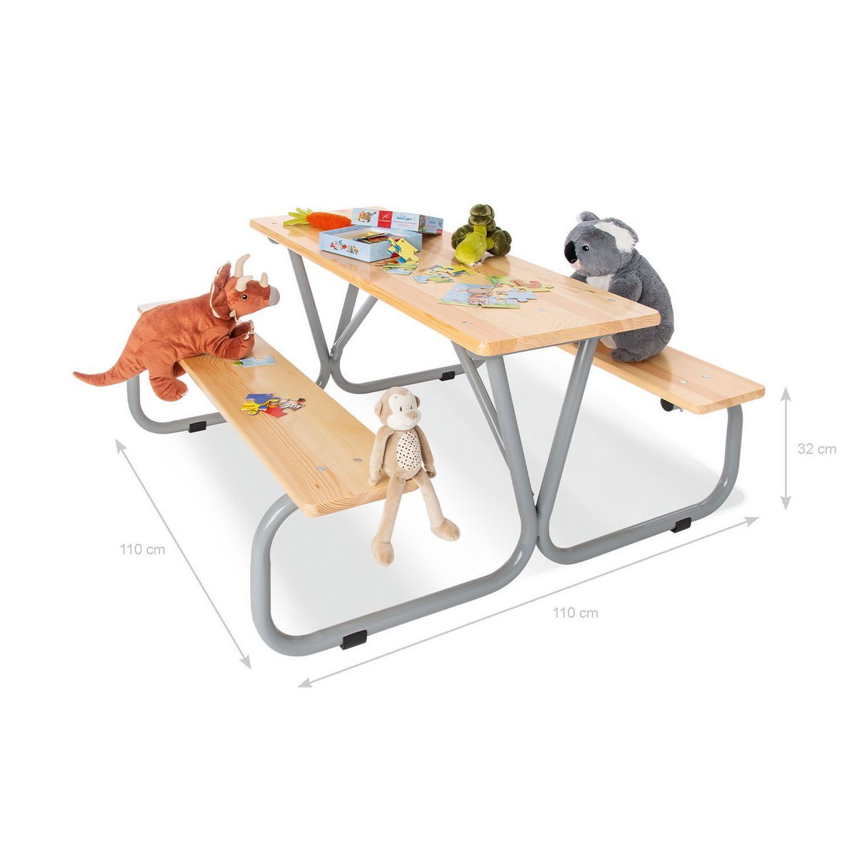 Banc de pique-nique pour enfants 'Michel für 6'