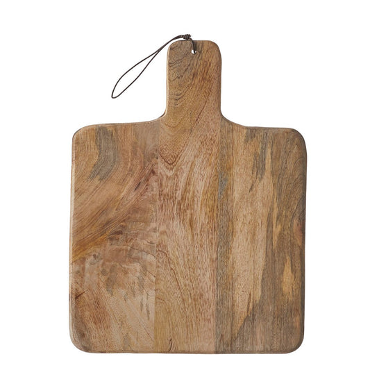 Planche de service Duko - L40 x L30 cm - 100% Bois de manguier FSC - Marron
