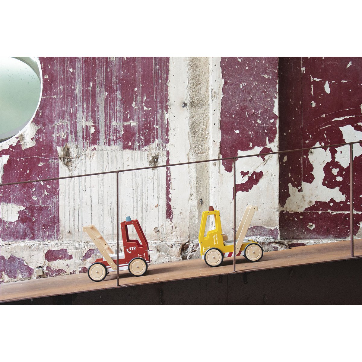 Déambulateur d'apprentissage 'Feuerwehrauto Fred'