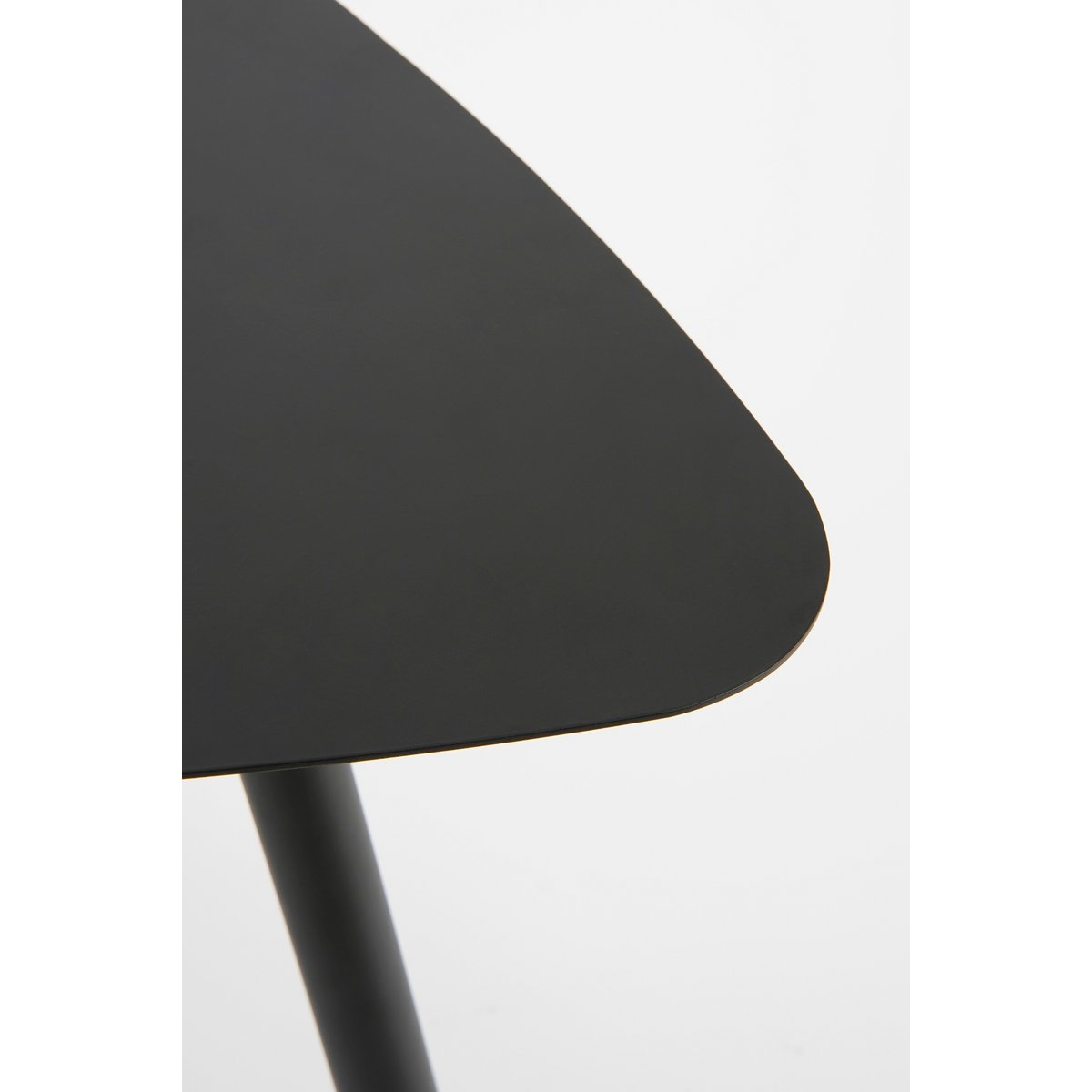 Tableau d'appoint - Ensemble de 2 - L80 x B60 x H47 cm - Métal - noir