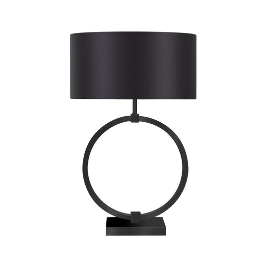 Lampe annulaire Noir L