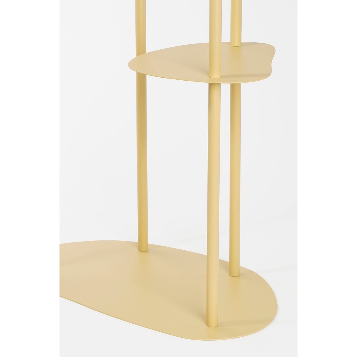 Table Plante Fonda - L48 x l27 x H140 cm - Métal - Jaune clair