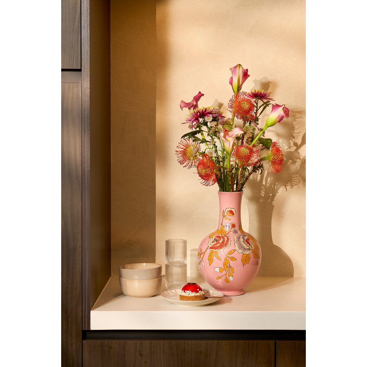 Eloise Vase - Céramique - Rose