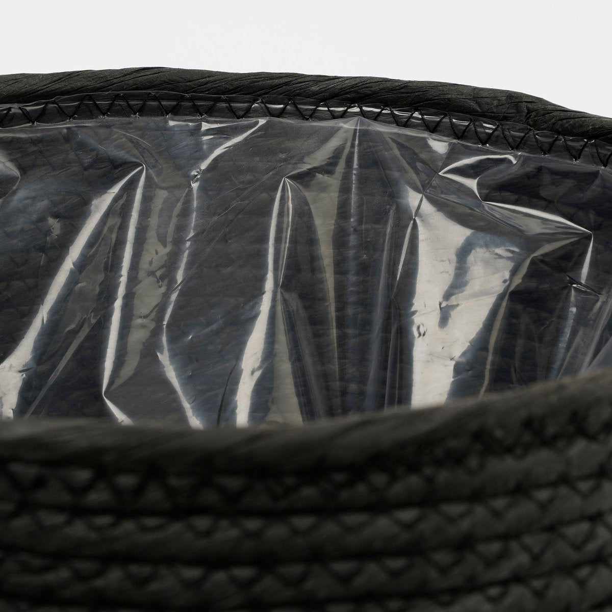 Panier à Plantes Jorck - H19 x Ø22 cm - Papier - Noir