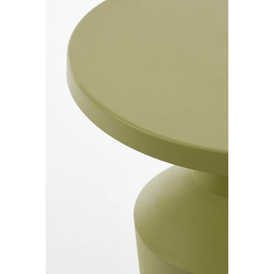 Table d'appoint Feroza - H41 X Ø34 cm - Métal - vert clair