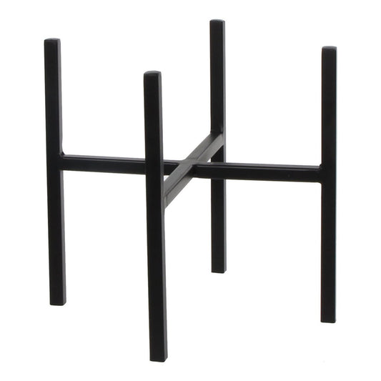 Support pour Plantes Ascot - L24 x L24 x H25 cm - Métal - Noir