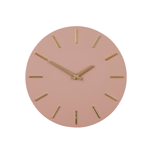 Horloge Murale Brixen - Ø36 cm - Rose
