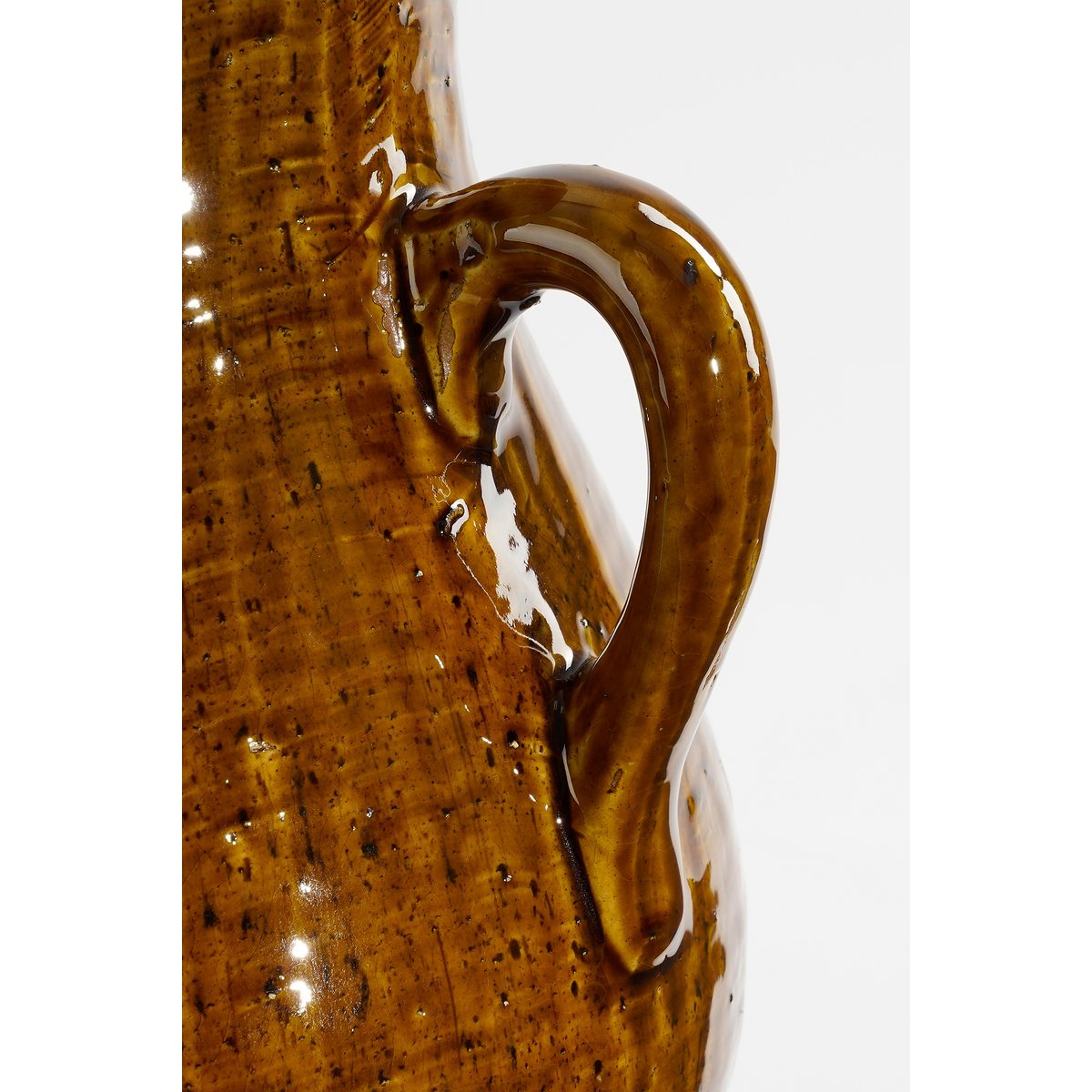 Vase Elena - L29 x L26 x H39 cm - Céramique - Marron