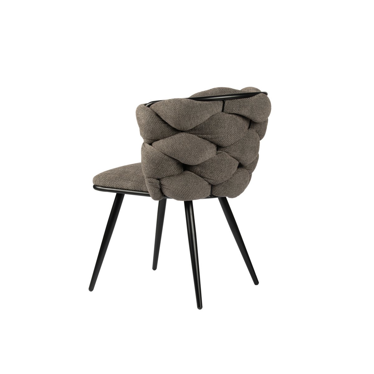 Chaise rock taupe (Lot de 2)