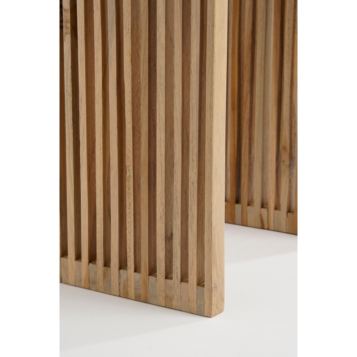 Table d'Appoint Yonker - Lot de 3 - L44 x L34 x H50 cm - Bois recyclé - Marron