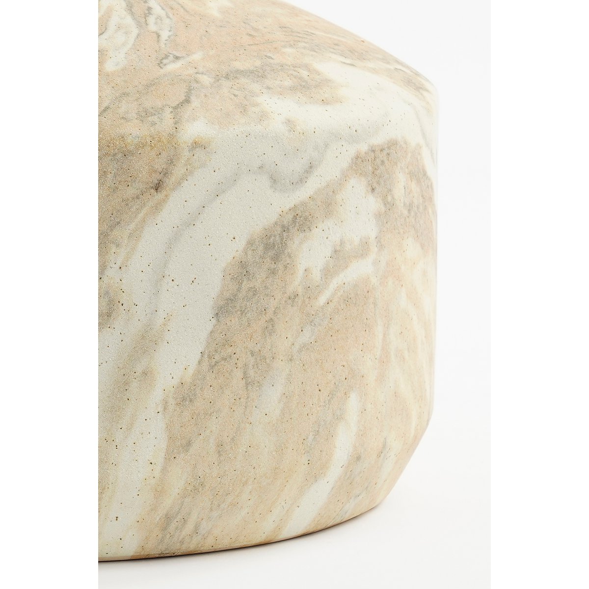 Trentino | Vase design en céramique beige
