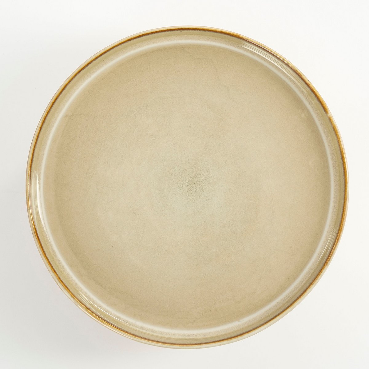 Présentoir à gâteau Racco / H11 x Ø28 cm - Grès - Beige
