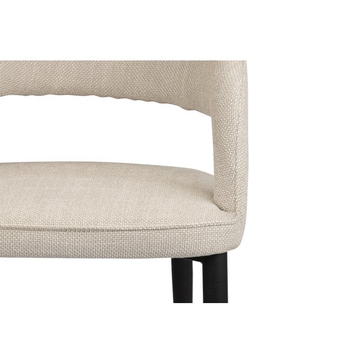 Chaise Tusk Beige (ignifuge) (Ensemble de 2)