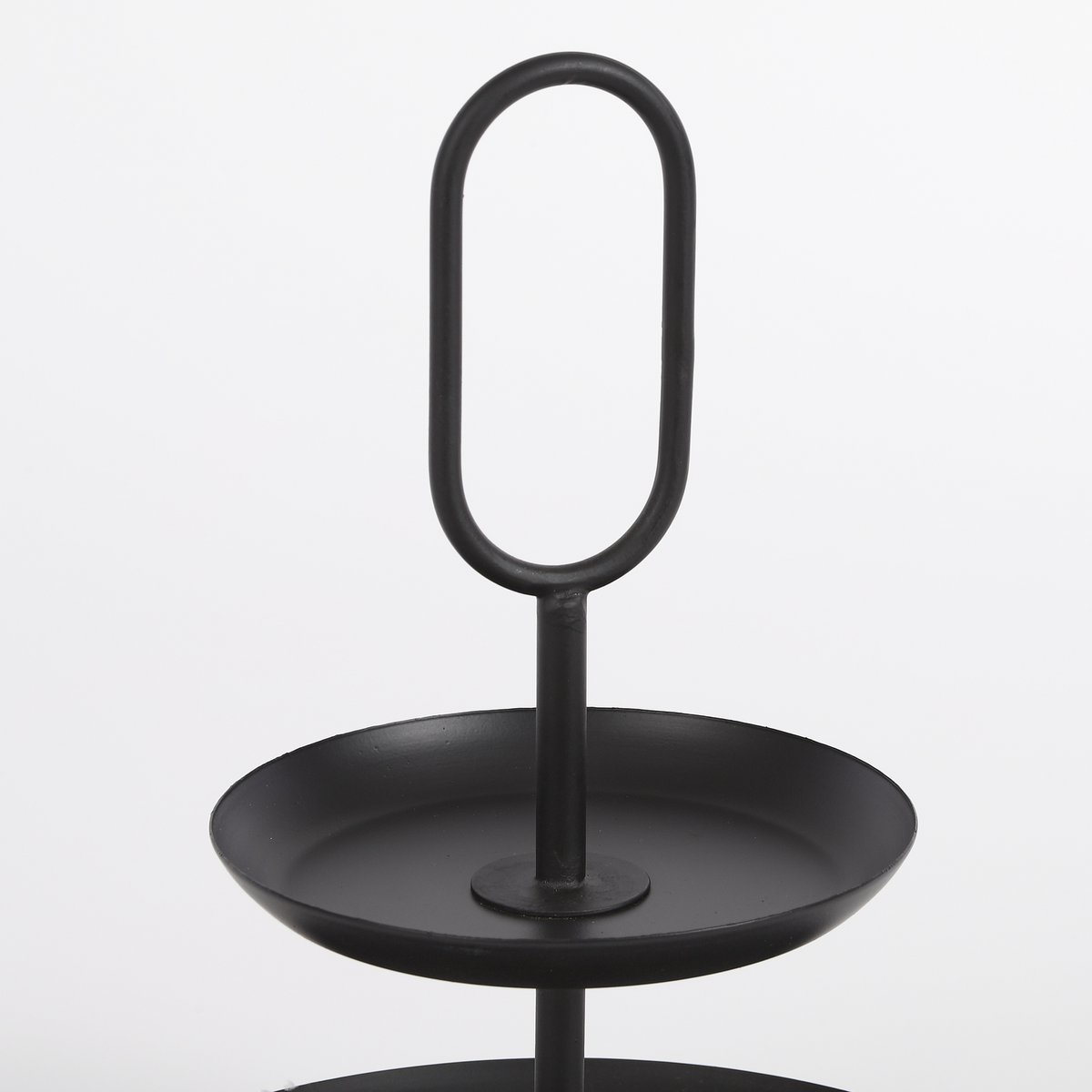 Présentoir Rama 2 niveaux - Métal - Noir