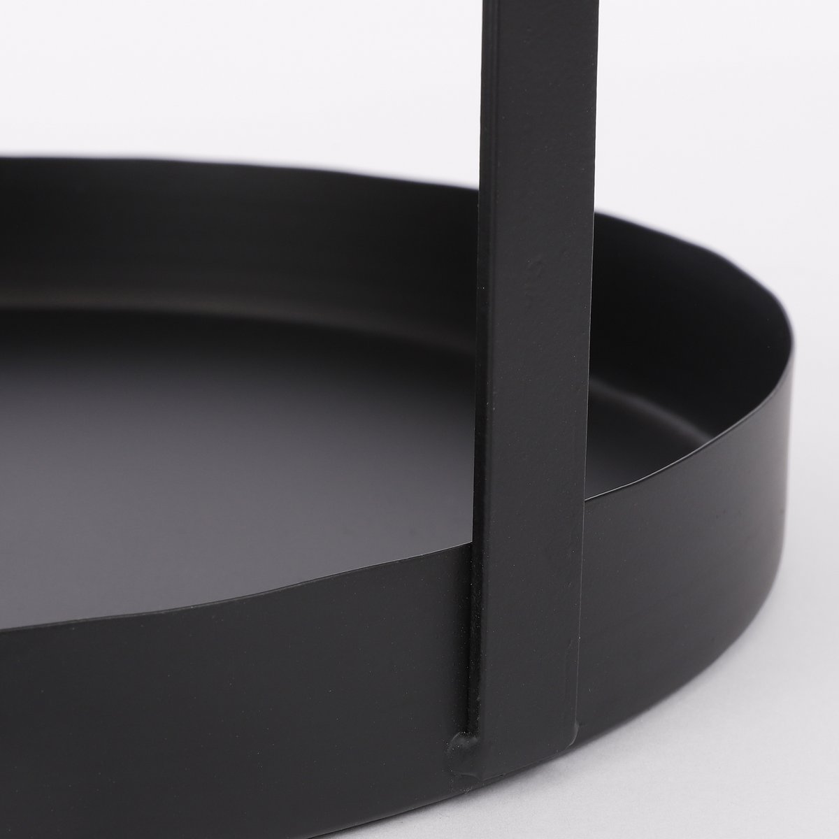 Etagere 2 étages - Métal - Noir