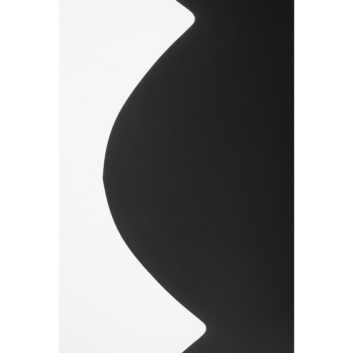 Table d'appoint rafi - H50 X Ø40 cm - Fer - noir