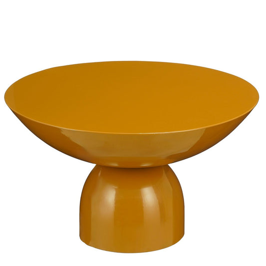 Table d'appoint Celise - H28 X Ø47 cm - Métal - Brown
