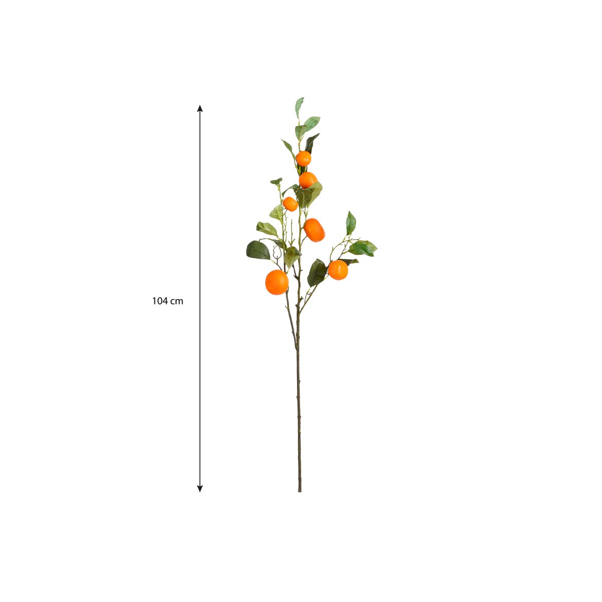 Tangerine Kunsttak - H104 cm - Oranje