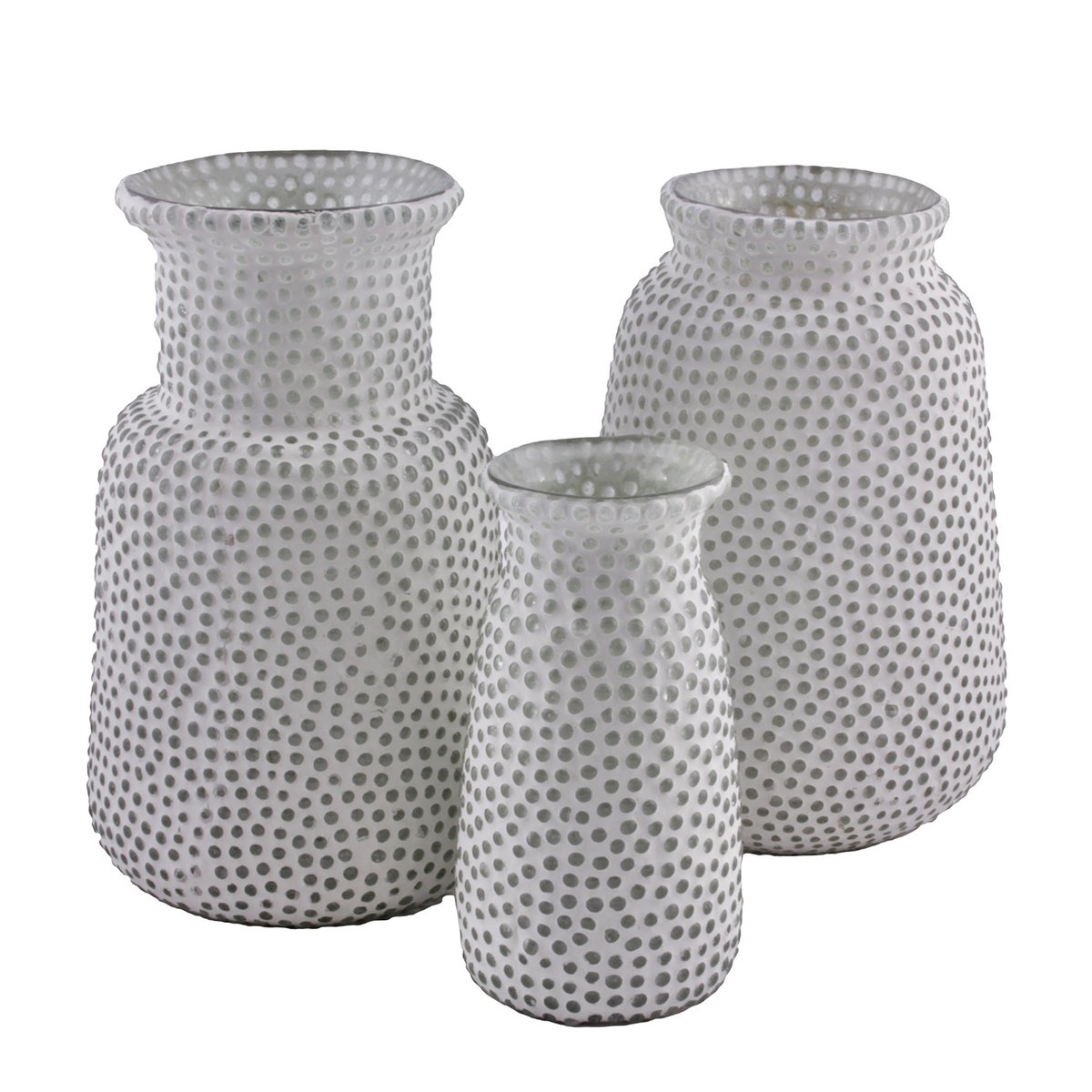 VASE EN VERRE CRISTAL L (Lot de 6)