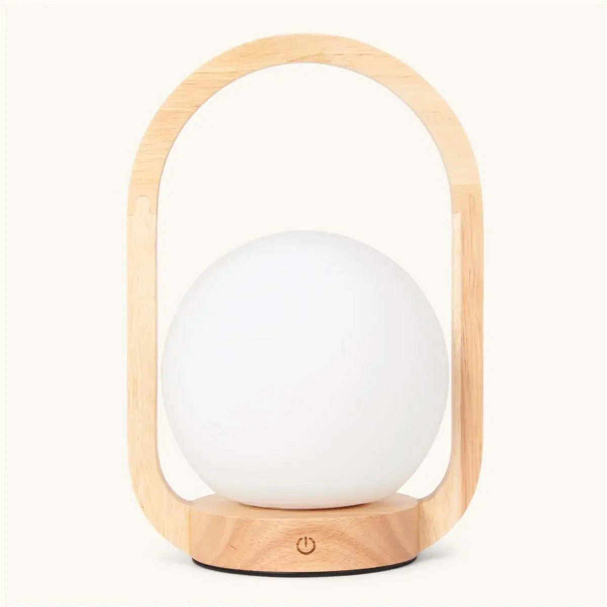 Lampe sans fil en bois marron clair Skye | Conception rechargeable et variable