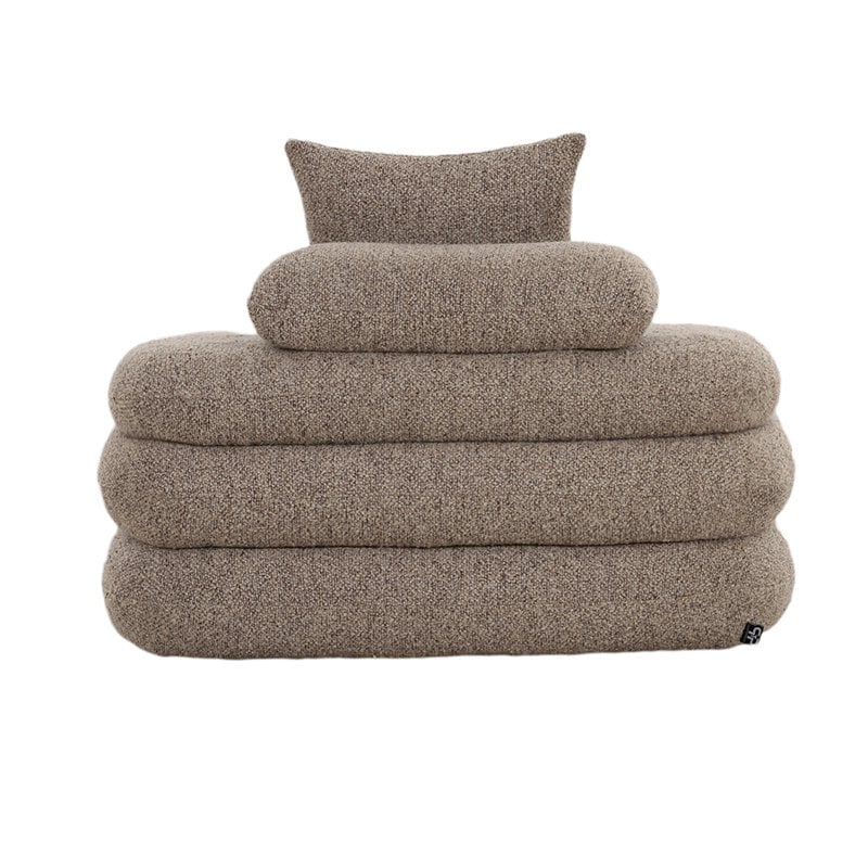 Cairo Sand Boucle Lounge Chair