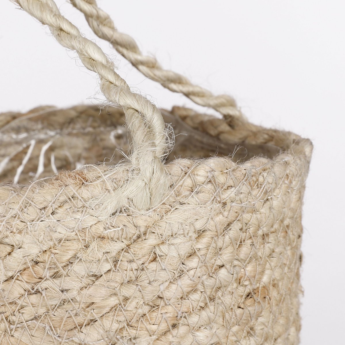 Panier à Plantes Atlantic - Lot de 2 - H16 x Ø16 cm - Crème