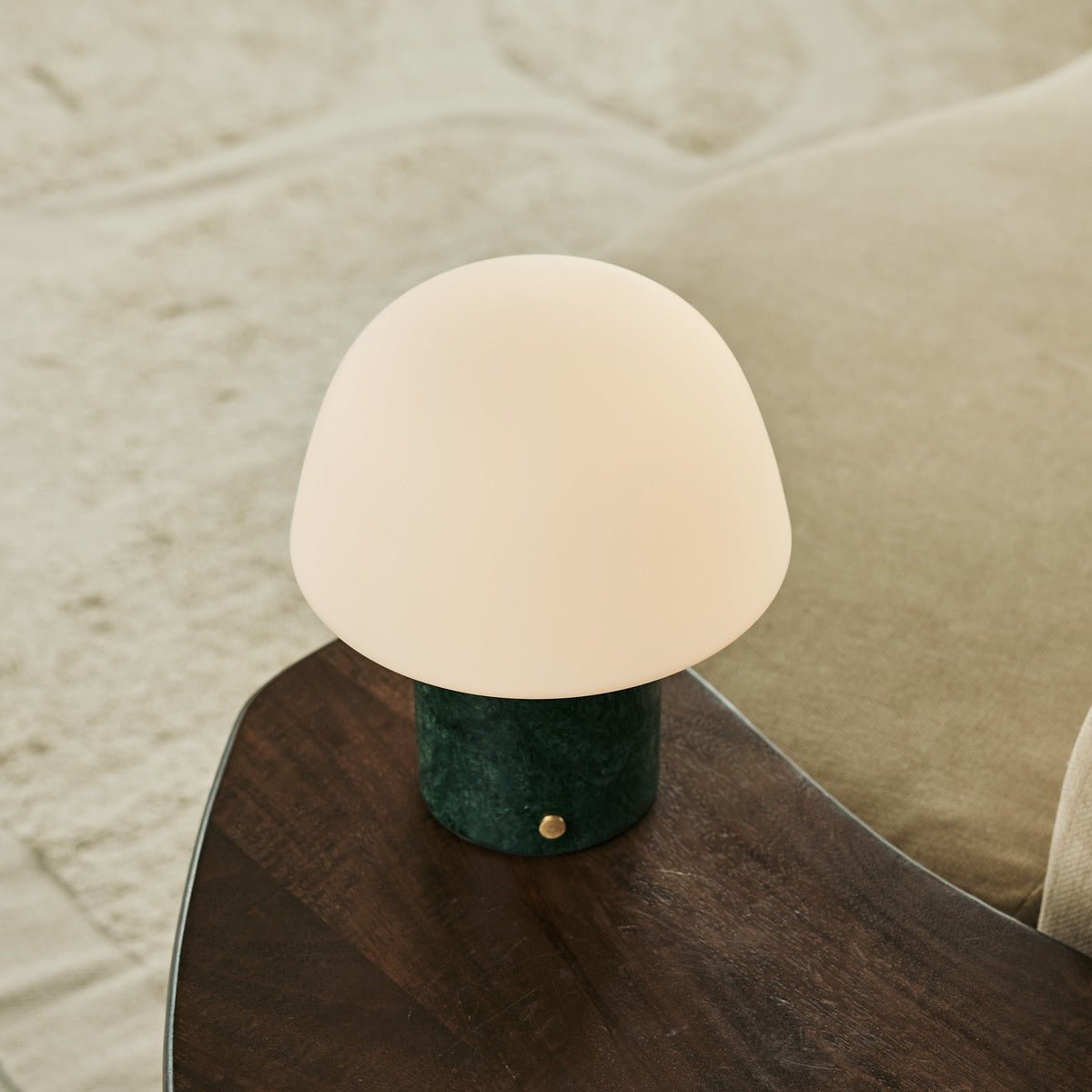 Maes Green / Verde Alpi – Lampe de table en Marbre