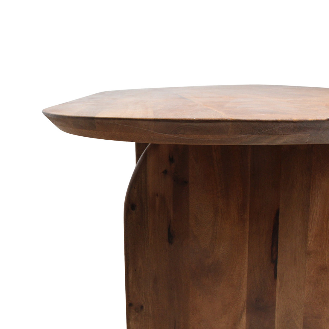 Table à manger bullnose châssis fermé