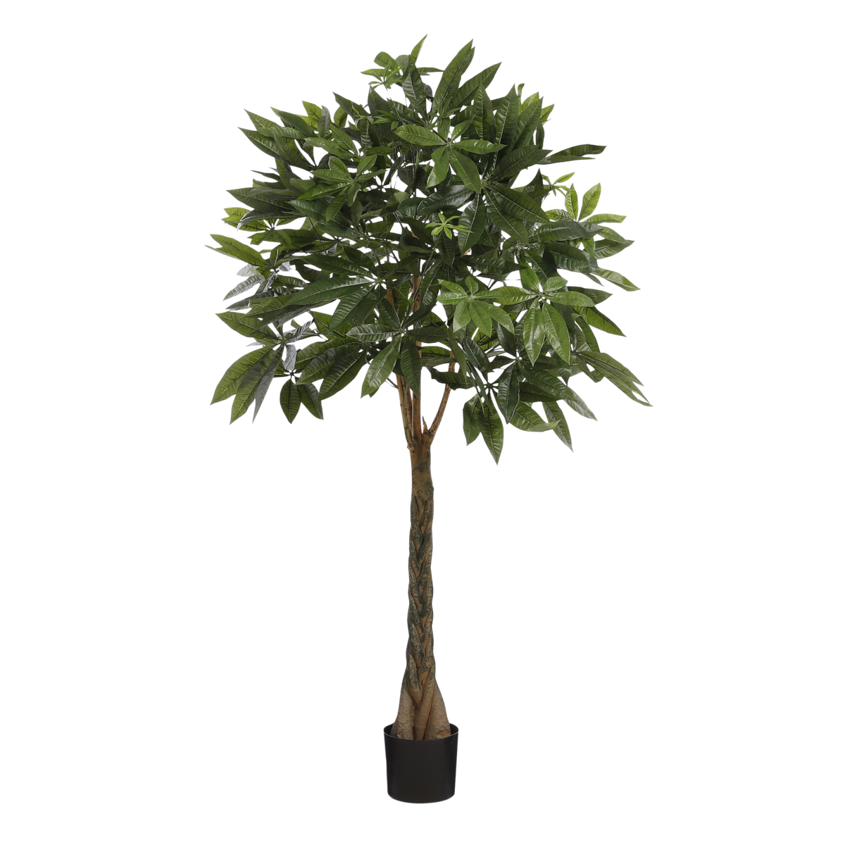 Plante Artificielle Pachira - H120 x Ø50 cm - Vert